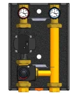 Насосна група Termojet НГ-52л (150) без насоса, під насос базою 180мм, DN 32 з утеплювачем, 1 1/4 (8432520 L) Фото - 3